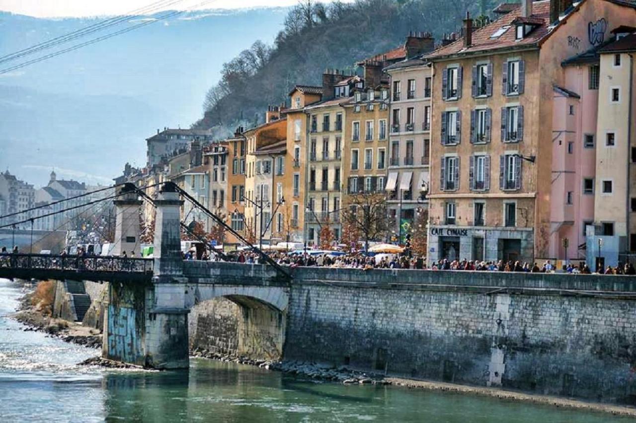 Le Baudelaire - Cosy Studio et Parking à Grenoble Exterior foto